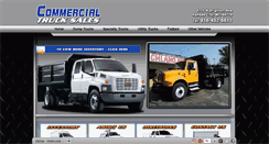 Desktop Screenshot of commercialtrucksales.net